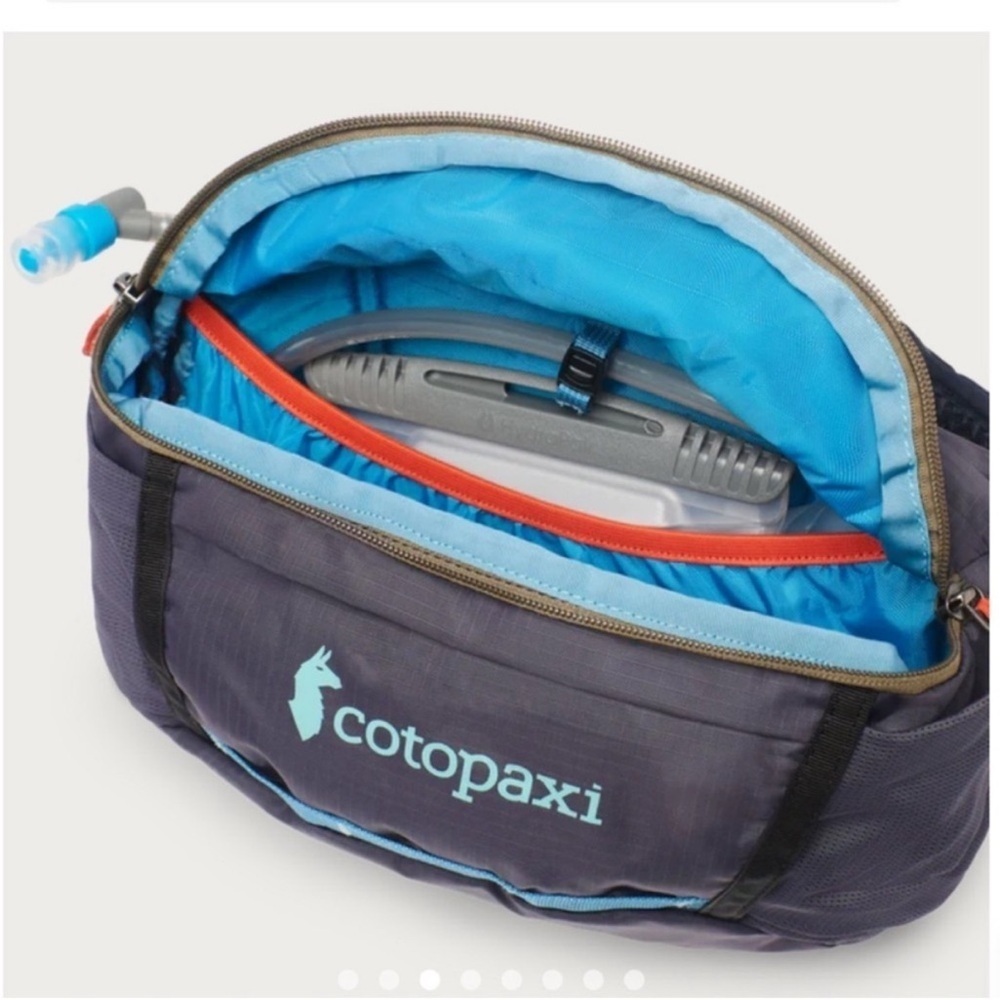 Cotopaxi Lagos 5L Hiking Hydration Hip Pack Graphite Grey NWT Ventilated - Picture 6 of 10